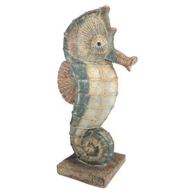LARGE SEABISCUIT SEAHORSE STATUE