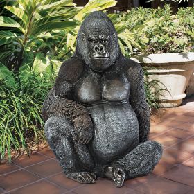 WESTERN LOWLAND GORILLA STATUE              FRT-NR