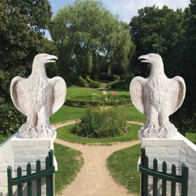 S/2 AMERICAS GRAND SCALE EAGLE STATUES